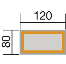 Produktmass 120 x 80