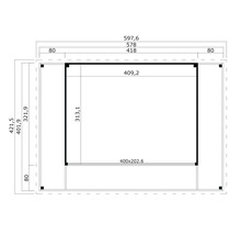 Dessin technique avec dimensions