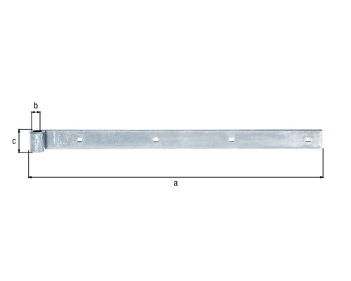 Fiche de portail avec dimensions