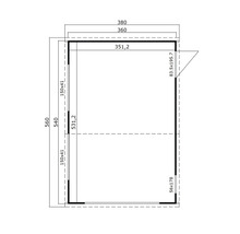 Dessin technique avec dimensions