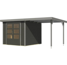 Gartenhaus mit Anbau aus Holz