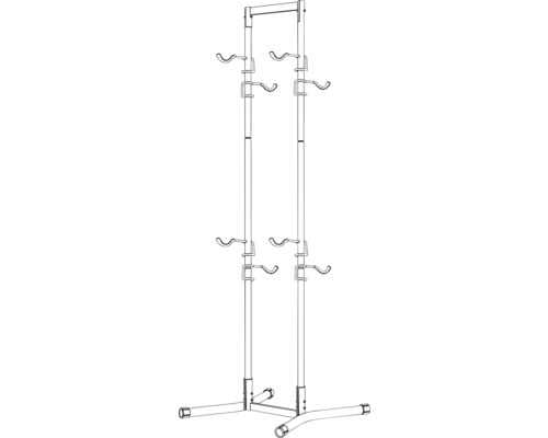 Support à vélos pour le rangement des vélos
