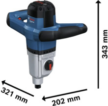 Mélangeur professionnel Bosch avec dimensions