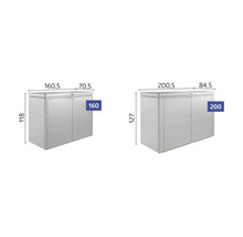 Image de deux armoires à outils avec dimensions