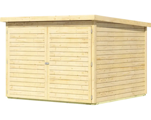 Holzgartenhaus mit Doppeltür für den Aussenbereich