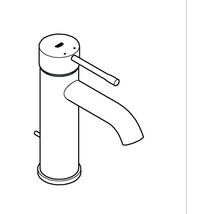 Dessin d''un robinet pour lavabo