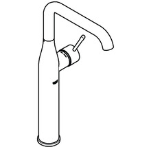 Dessin d''un robinet de lavabo