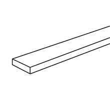 Illustration einer Holzleiste