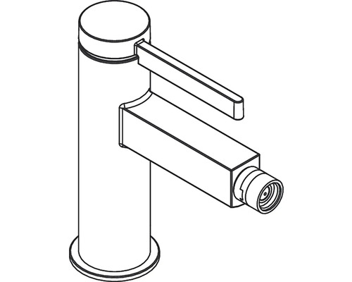 Sanitärarmatur Zeichnung