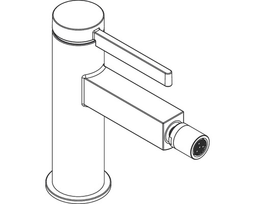 Bidetarmatur zur Badinstallation
