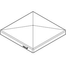 Cache-poteau Osmo en bois