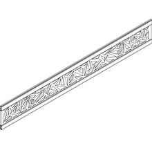 Dekorprofil mit geometrischem Muster
