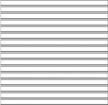 Structure à lamelles pour fenêtre