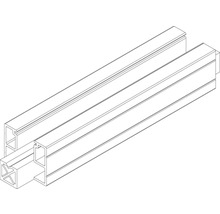Illustration de profilés en aluminium