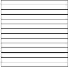 Image d'un tableau avec des lignes horizontales