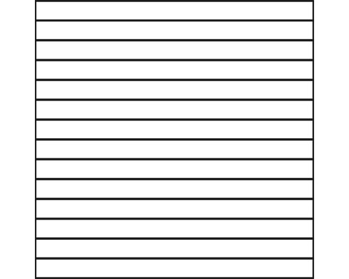 Image d'un tableau avec des lignes horizontales