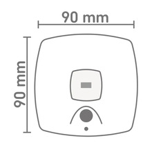 Illustration avec dimensions : 90 mm