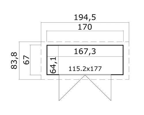 Dessin technique avec cotes