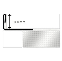 Profilleiste mit einer Höhe von 10 mm