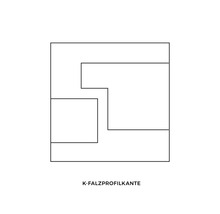 Bord de profil K-Falz