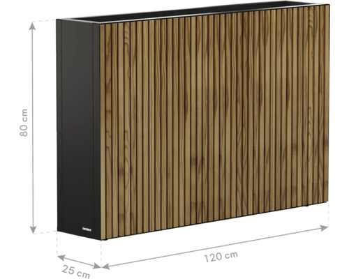 Jardinière de jardin Herstera, 120 x 80 x 25 cm