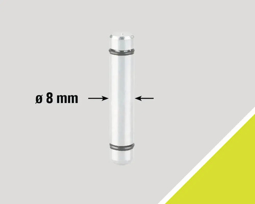 Stylet d'un diamètre de 8 millimètres