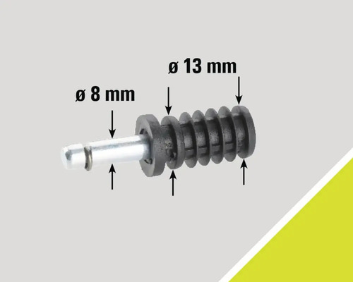 Raccord de tuyau d'un diamètre de 8 mm et 13 mm