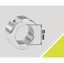 Bague d'arbre métallique d'une taille de 20 millimètres