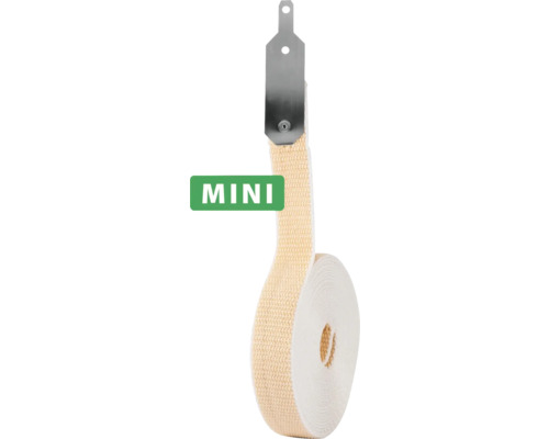 Mini-rouleau de ruban auto-agrippant avec suspension métallique