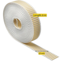 Rolloband, 6 Meter lang und 23 Millimeter breit