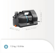 Gardena Gartenpumpe mit den Maßen 20 cm x 45 cm x 24 cm