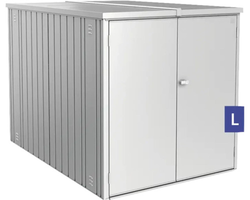 Metall Gerätehaus mit Doppeltür