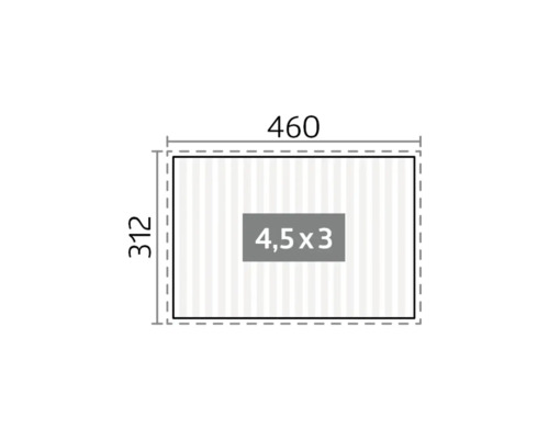 Illustration avec les dimensions 460 par 312 et 4,5 par 3
