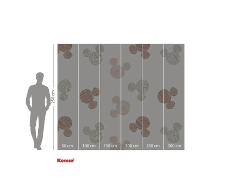 Fototapete mit Mickey Mouse Motiv für die Wandgestaltung