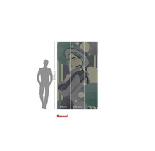 Komar Fototapete mit Damenmotiv, 250 x 150 cm