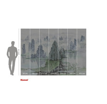 Fototapete mit Landschaftsmotiv und Felsen