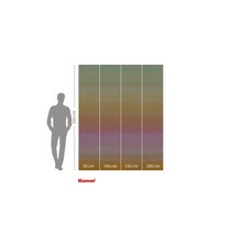 Papier peint photo Komar avec dégradé de couleurs et dimensions