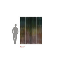 Papier peint photo avec motif de pixels et indication de la taille