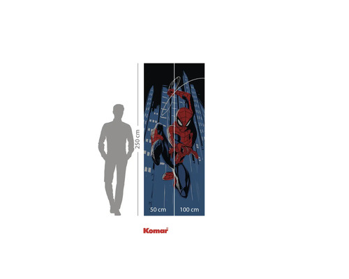 Komar Spider-Man Fototapete mit den Maßen 250 mal 150 Zentimeter