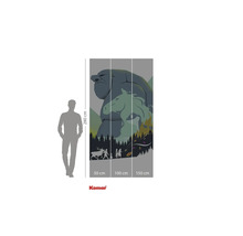 Komar Fototapete mit einem Felsentroll-Motiv, ideal für die Wandgestaltung