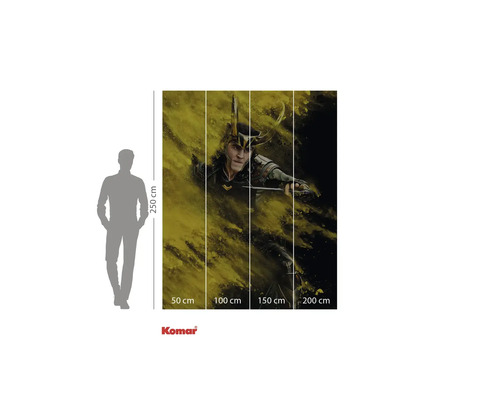 Papier peint mural Komar Loki, 250 sur 200 centimètres