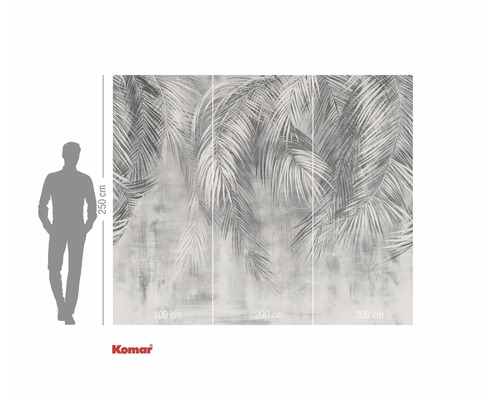 Papier peint photo motif palmier, 250 x 300 centimètres