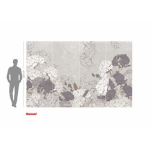 Image murale avec motif floral pour la décoration murale