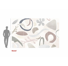 Fototapete mit abstraktem, organischem Muster