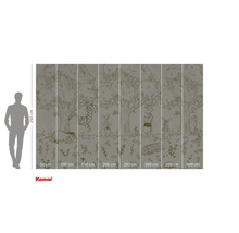 Wandbild mit Winnie Puuh und seinen Freunden im Wald