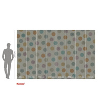 Fototapete mit Punkten und Disney Motiven zur Wandgestaltung