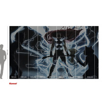 Thor Wandbild mit Groot und Rocket im Comic Stil