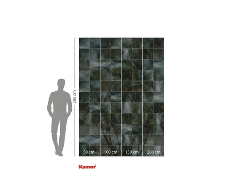 Fototapete mit Palmenmotiv, Abmessungen 280 cm x 200 cm