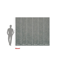 Fototapete mit Blattmuster, Abmessungen 250 mal 300 Zentimeter