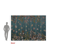 Papier peint photo Komar avec motif de fruits et de plantes et indications de taille